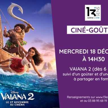 Ciné-goûter - Vaiana 2