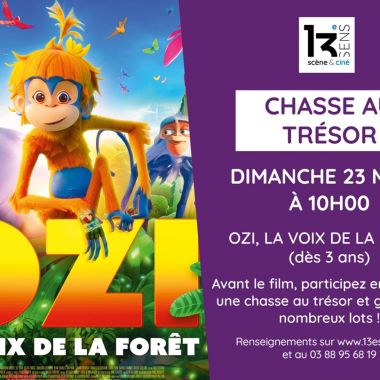 Film et chasse au trésor - Ozi, la voix de la forêt