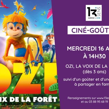 Ciné-goûter - Ozi la voix de la forêt