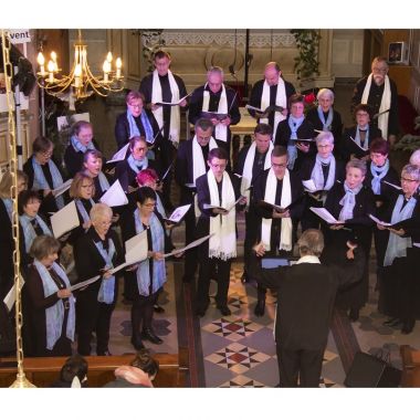 Concert de Noël avec le choeur d'Hommes de Molsheim et la chorale d'Enseignants de Strasbourg